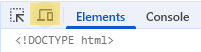 F12 toetsencombinatie "inspect" in browser